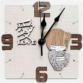 Orologio in legno mdf con strass, personalizzabile. Disponibile in diverse misure. Casa e cucina/Decorazioni per interni/Orologi/Orologi da parete MagiediNatale.it - Altamura, Commerciovirtuoso.it