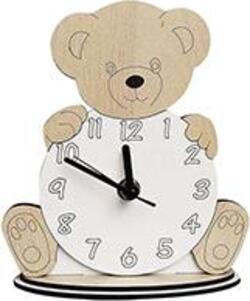 Orologio in legno mdf sagomato con base, vari personaggi. Misure cm. 15 X 18 h. ca. Casa e cucina/Decorazioni per interni/Orologi/Orologi da parete MagiediNatale.it - Altamura, Commerciovirtuoso.it