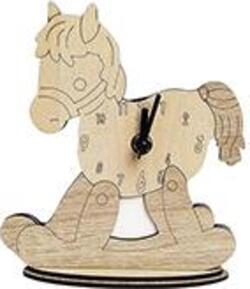 Orologio in legno mdf sagomato con base, vari personaggi. Misure cm. 15 X 18 h. ca. Casa e cucina/Decorazioni per interni/Orologi/Orologi da parete MagiediNatale.it - Altamura, Commerciovirtuoso.it