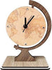 Orologio in legno mdf  sagomato e strass. Personalizzabile, misure h.19cm. e h 14cm. Casa e cucina/Decorazioni per interni/Orologi/Orologi da parete MagiediNatale.it - Altamura, Commerciovirtuoso.it