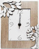 Orologio in legno mdf verniciato con applicazioni personalizzabili. Misure cm. 16 x cm. 20 Casa e cucina/Decorazioni per interni/Orologi/Orologi da parete MagiediNatale.it - Altamura, Commerciovirtuoso.it