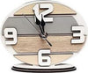 Orologio in legno mdf verniciato  con base. Misure cm. 15 x cm. 12 Casa e cucina/Decorazioni per interni/Orologi/Orologi da parete MagiediNatale.it - Altamura, Commerciovirtuoso.it