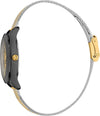 Orologio-JUST-CAVALLI-donna-Animalier-tempo-acciaio-mesh-oro-/-nero