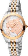 Orologio-JUST-CAVALLI-donna-Animalier-tempo-acciaio-/-oro-rosa