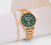 Orologio-JUST-CAVALLI-donna-Emozioni-Set-acciaio-dorato-/-verde