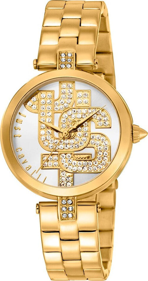 Orologio-JUST-CAVALLI-donna-GLAM-CHIC-acciaio-dorato