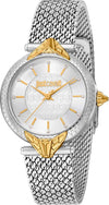 Orologio-JUST-CAVALLI-donna-mod.-ANIMALIER-acciaio-/-oro