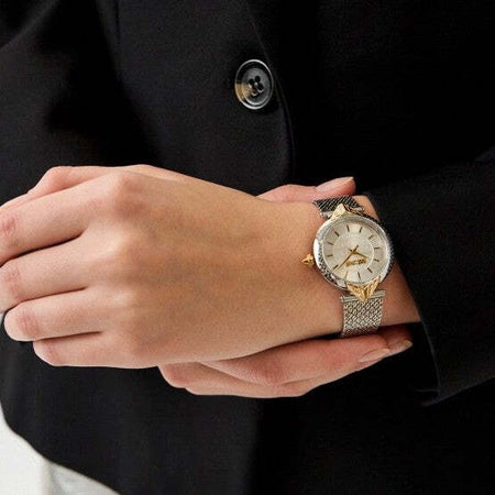 Orologio-JUST-CAVALLI-donna-mod.-ANIMALIER-acciaio-/-oro