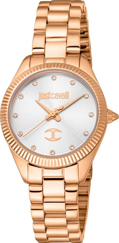 Orologio-JUST-CAVALLI-TIME-donna-PACENTRO-acciaio-oro-rosa
