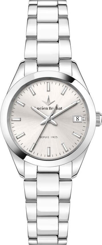 Orologio-LUCIEN-ROCHAT-donna-Madame-data-acciaio-/-silver