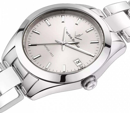 Orologio-LUCIEN-ROCHAT-donna-Madame-data-acciaio-/-silver
