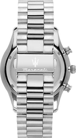 Orologio-MASERATI-uomo-Tradizione-cronografo-acciaio-/-nero