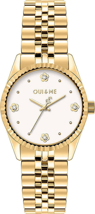 Orologio-Oui&Me-solo-tempo-donna-Coquette-oro-/-bianco