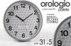 Orologio Parete Tondo 31x5cm Plastica Silenzioso Vanity Classico Moderno 681295 Casa e cucina/Decorazioni per interni/Orologi/Orologi da parete Trade Shop italia - Napoli, Commerciovirtuoso.it