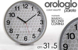 Orologio Parete Tondo 31x5cm Plastica Silenzioso Vanity Classico Moderno 681295 Casa e cucina/Decorazioni per interni/Orologi/Orologi da parete Trade Shop italia - Napoli, Commerciovirtuoso.it