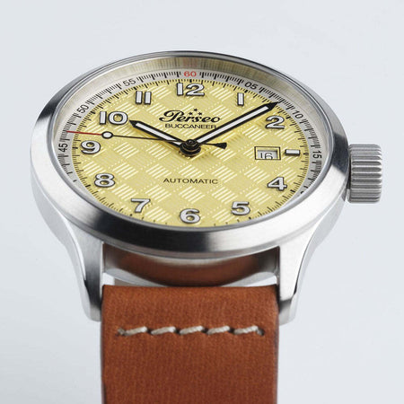 Orologio Perseo Bucaneer automatico pelle ref 11368