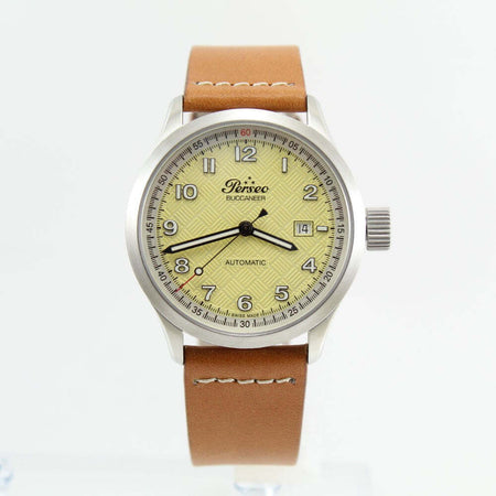 Orologio Perseo Bucaneer automatico pelle ref 11368
