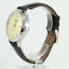 Orologio Perseo Trestelle Classico Cassa in Acciaio 43mm Con Fondello Inciso Quadrante Con Vetro Zaffiro E Movimento Seiko Orologio Con Cinturino in Pelle Marrone Impermeabile 50m
