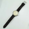 Orologio Perseo Trestelle Classico Cassa in Acciaio 43mm Con Fondello Inciso Quadrante Con Vetro Zaffiro E Movimento Seiko Orologio Con Cinturino in Pelle Marrone Impermeabile 50m