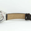 Orologio Perseo Trestelle Classico Cassa in Acciaio 43mm Con Fondello Inciso Quadrante Con Vetro Zaffiro E Movimento Seiko Orologio Con Cinturino in Pelle Marrone Impermeabile 50m