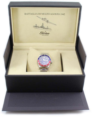 Orologio Perseo uomo automatico sub GMT Battaglia di Mezzo Agosto 1942