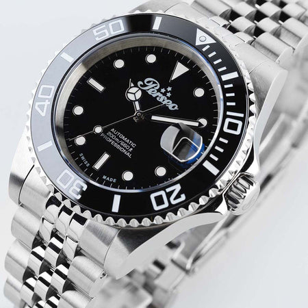 Orologio Perseo uomo automatico Subaquatic diver ghiera ceramica