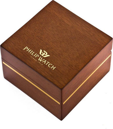 Orologio-PHILIP-WATCH-uomo-Sunray-cronografo-acciaio-/-silver