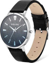 Orologio-POLICE-uomo-Tasman-tempo-pelle-nero