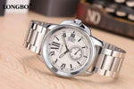Orologio Polso Acciaio Longbo Uomo Silver Bianco Classico Elegante Waterproof Abbigliamento e Accessori > Orologi e gioielli > Orologi Uomo Trade Shop italia - Napoli, Commerciovirtuoso.it