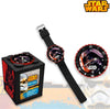 Orologio-Polso-Analogico-Star-Wars-Darth-Vader-4in1-Salvadanaio-Portafoto-Kids