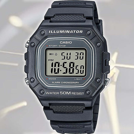 Orologio Polso Casio Classico Unisexw-218h-1advf Cinturino In Gomma Nero Crono Moda/Donna/Orologi/Orologi da polso Trade Shop italia - Napoli, Commerciovirtuoso.it
