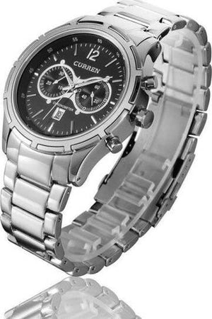 Orologio Polso Curren 8045 Uomo Analogico Quarzo Datario Silver Quad Nero Moda/Uomo/Orologi/Orologi da polso Trade Shop italia - Napoli, Commerciovirtuoso.it