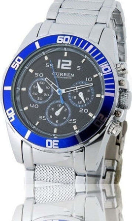 Orologio Polso Curren 8073 Uomo Analogico Quarzo Moderno Silver Quad Nero Moda/Uomo/Orologi/Orologi da polso Trade Shop italia - Napoli, Commerciovirtuoso.it