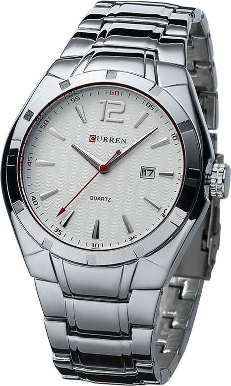 Orologio Polso Curren 8103 Uomo Analogico Quarzo Datario Silver Quad Bianco Moda/Uomo/Orologi/Orologi da polso Trade Shop italia - Napoli, Commerciovirtuoso.it