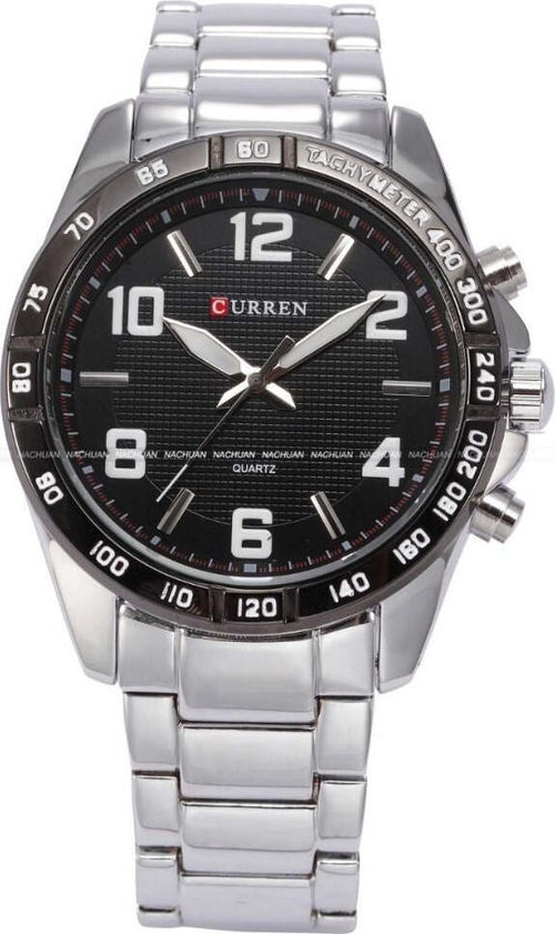 Orologio Polso Curren 8107 Uomo Analogico Quarzo Moderno Silver Nero Moda/Uomo/Orologi/Orologi da polso Trade Shop italia - Napoli, Commerciovirtuoso.it