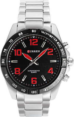 Orologio Polso Curren 8107 Uomo Analogico Quarzo Moderno Silver Rosso Moda/Uomo/Orologi/Orologi da polso Trade Shop italia - Napoli, Commerciovirtuoso.it