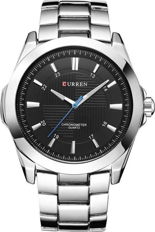 Orologio Polso Curren 8109 Uomo Analogico Quarzo Acciaio Silver Quad Nero Moda/Uomo/Orologi/Orologi da polso Trade Shop italia - Napoli, Commerciovirtuoso.it