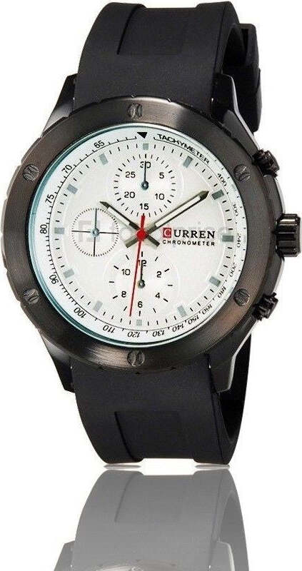Orologio Polso Curren 8165 Uomo Sport Analogico Quarzo Nero Quad Bianco Moda/Uomo/Orologi/Orologi da polso Trade Shop italia - Napoli, Commerciovirtuoso.it