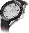 Orologio-Polso-Curren-8167-Uomo-Analogico-Quarzo-Moderno-Nero-Quad.-Bianco