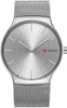 Orologio-Polso-Curren-8256-Analogico-Quarzo-Maglia-Silver-Quad-Silver