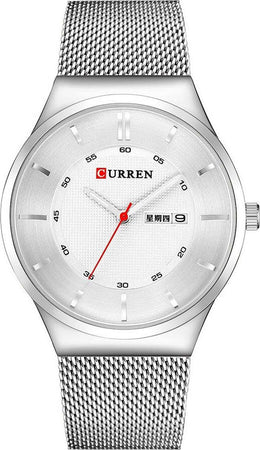 Orologio Polso Curren 8311 Analogico Quarzo Data Maglia Milano Silver Moda/Uomo/Orologi/Orologi da polso Trade Shop italia - Napoli, Commerciovirtuoso.it
