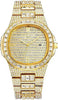 Orologio Polso Donna Acciaio Moda Brillantini Strass Calendario Analogico Dorato Abbigliamento e Accessori > Orologi e gioielli > Orologi Donna Trade Shop italia - Napoli, Commerciovirtuoso.it