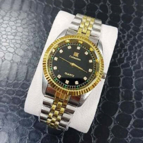 Orologio Polso Ik Collection Uomo Donna Analogico Quarzo Silver Oro Fondo Nero Abbigliamento e Accessori > Orologi e gioielli > Orologi Uomo > Orologi Donna Trade Shop italia - Napoli, Commerciovirtuoso.it