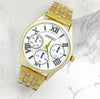 Orologio Polso Jieersi Uomo Acciaio Dorato Analogico Cronografo Quadrante Bianco Moda/Uomo/Orologi/Orologi da polso Trade Shop italia - Napoli, Commerciovirtuoso.it