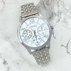 Orologio Polso Jieersi Uomo Acciaio Silver Analogico Cronografo Quadrante Bianco Abbigliamento e Accessori > Orologi e gioielli > Orologi Uomo Trade Shop italia - Napoli, Commerciovirtuoso.it