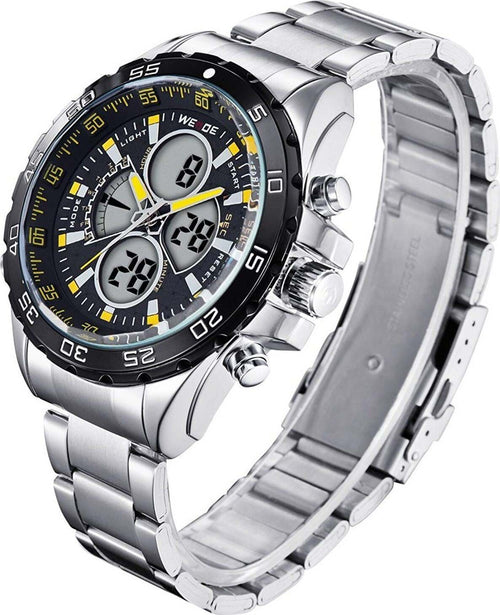 Orologio Polso Joefox 1103 Uomo Dual Time Analogico Digitale Cronografo Moda/Uomo/Orologi/Orologi da polso Trade Shop italia - Napoli, Commerciovirtuoso.it
