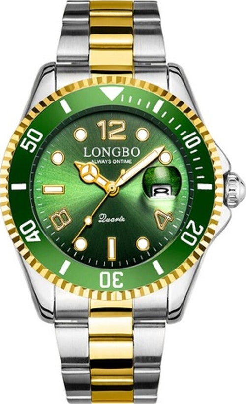 Orologio Polso Longbo 80430g Uomo Quarzo Impermeabile Data Moda Silver Oro Verde Abbigliamento e Accessori > Orologi e gioielli > Orologi Uomo Trade Shop italia - Napoli, Commerciovirtuoso.it