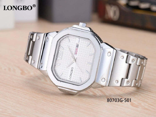 Orologio Polso Longbo 80703g Uomo Quarzo Data Analogico Acciaio Elegante Silver Abbigliamento e Accessori > Orologi e gioielli > Orologi Uomo Trade Shop italia - Napoli, Commerciovirtuoso.it