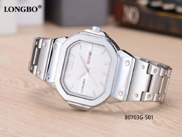 Orologio Polso Longbo 80703g Uomo Quarzo Data Analogico Acciaio Elegante Silver Abbigliamento e Accessori > Orologi e gioielli > Orologi Uomo Trade Shop italia - Napoli, Commerciovirtuoso.it