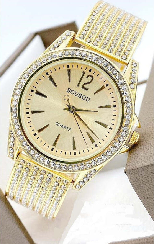 Orologio Polso Sousou 6733 Donna Quarzo Acciaio Moda Brillantini Dorato Fondo Oro Abbigliamento e Accessori > Orologi e gioielli > Orologi Donna Trade Shop italia - Napoli, Commerciovirtuoso.it